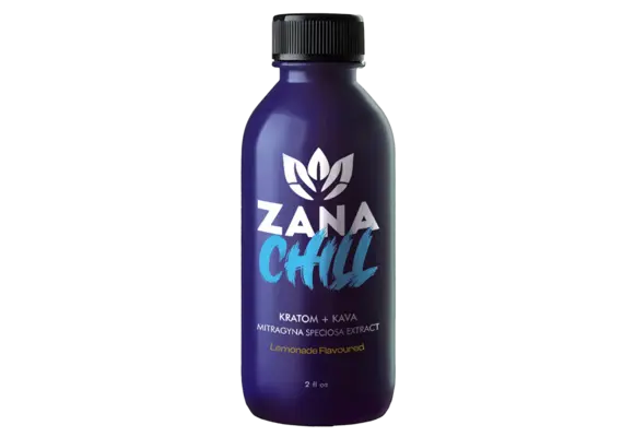 Zana - Kratom + Kava CHILL Extract Elixir 2oz Lemonade Flavor