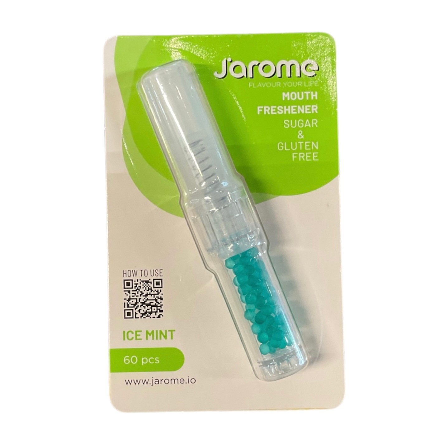 J'arome - Cigarette Accessories Mouth Freshener Ball 60ct Icy Mint