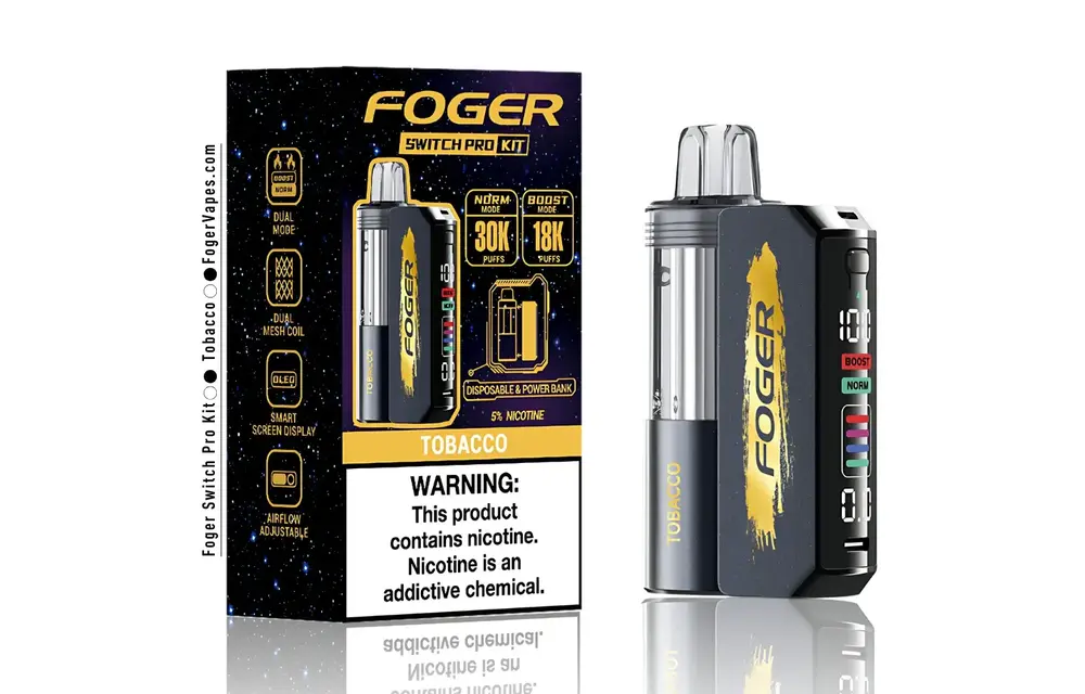 Foger - Rechargeable Vape Switch Pro Kit 30k Puffs