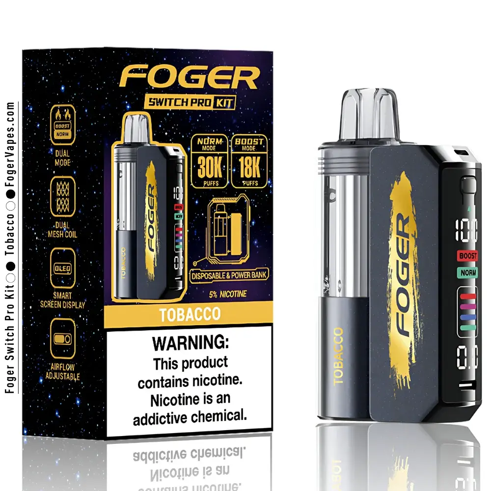 Foger - Rechargeable Vape Switch Pro Kit 30k Puffs