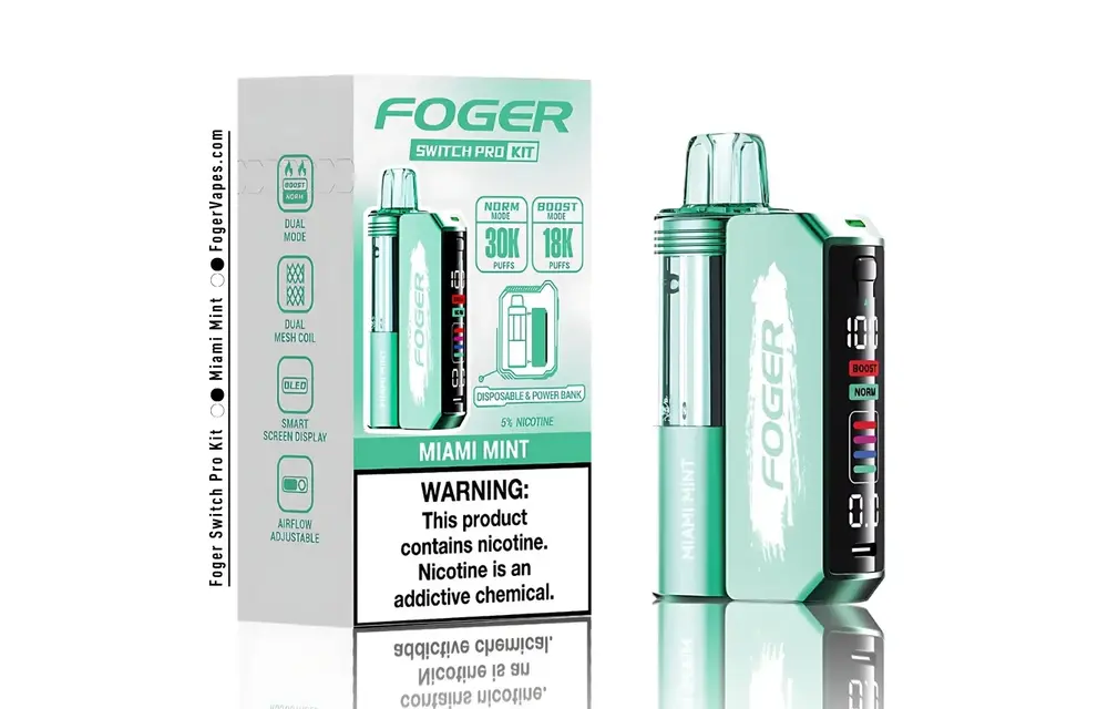 Foger - Rechargeable Vape Switch Pro Kit 30k Puffs