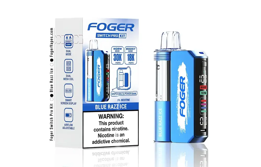 Foger - Rechargeable Vape Switch Pro Kit 30k Puffs