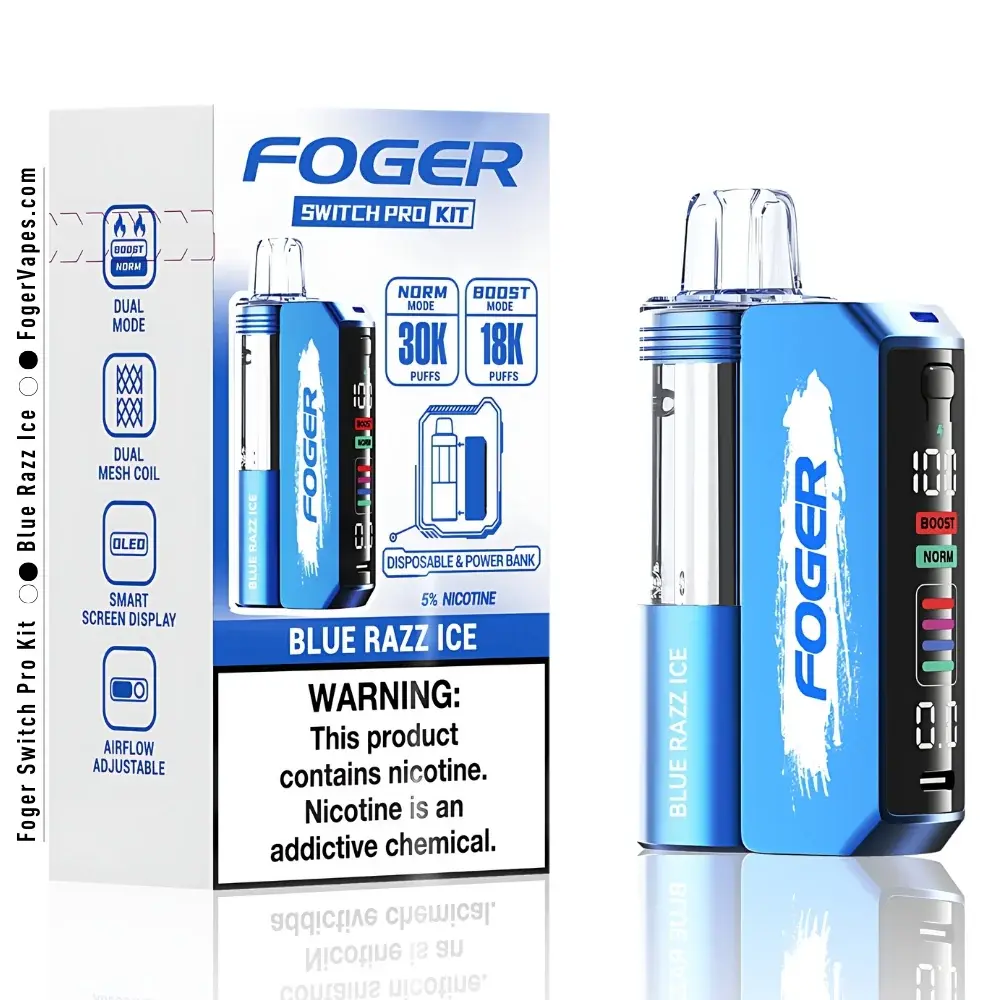 Foger - Rechargeable Vape Switch Pro Kit 30k Puffs