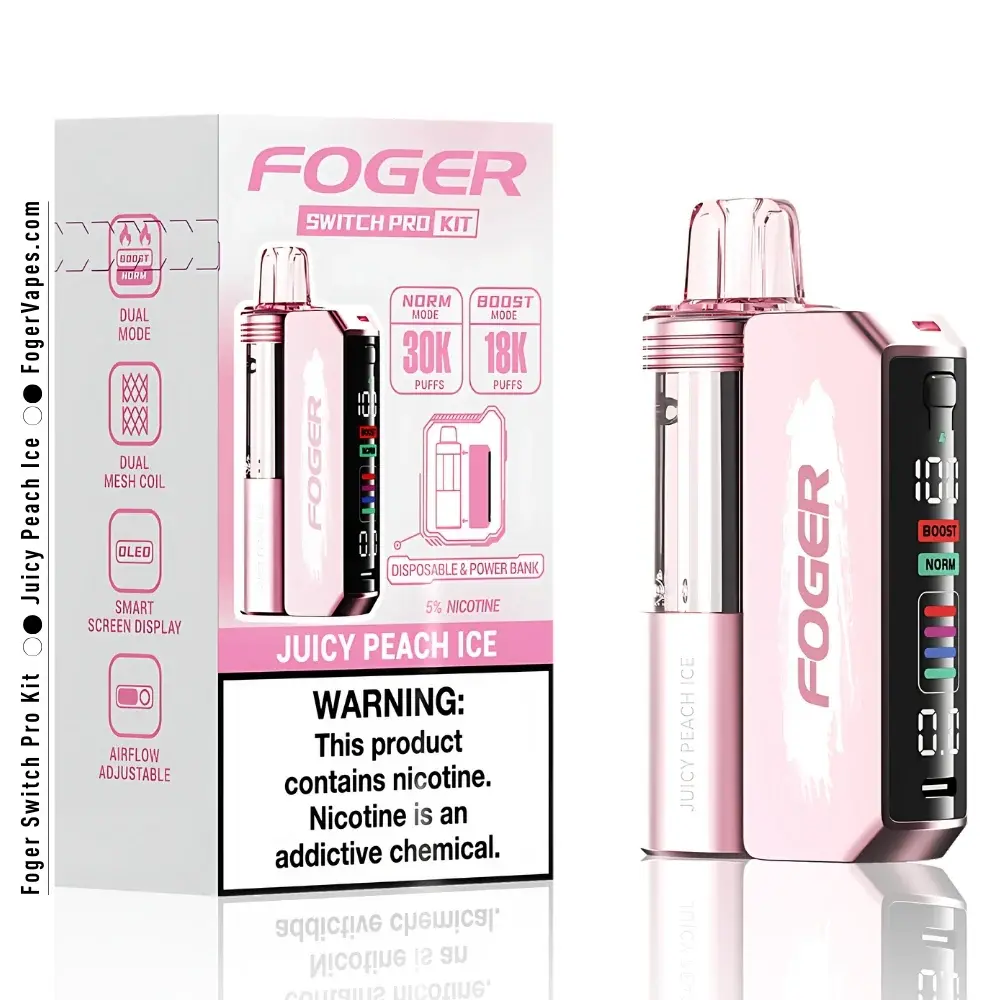 Foger - Rechargeable Vape Switch Pro Kit 30k Puffs
