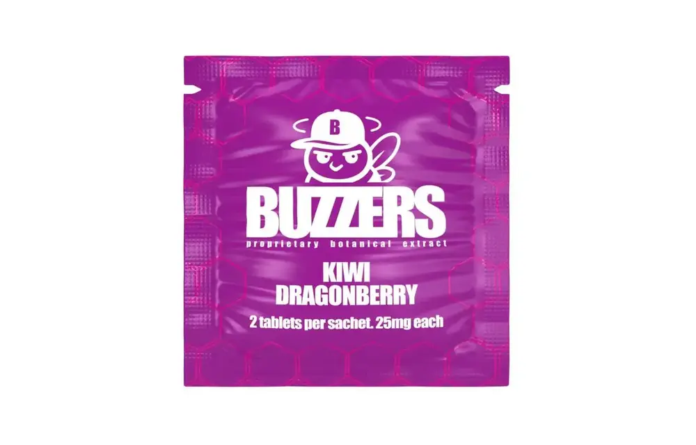 Buzzers - Cat Claw Extract Tablet 25mg 1ct Kiwi Dragonberry