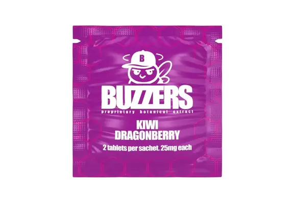 Buzzers - Cat Claw Extract Tablet 25mg 1ct Kiwi Dragonberry