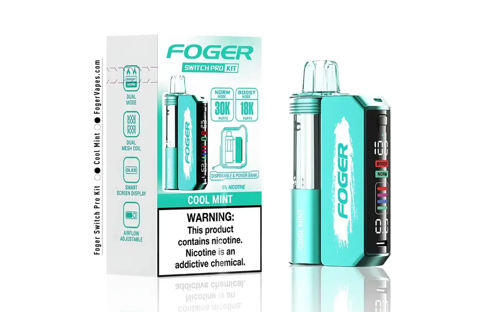 Foger - Rechargeable Vape Switch Pro Kit 30k Puffs