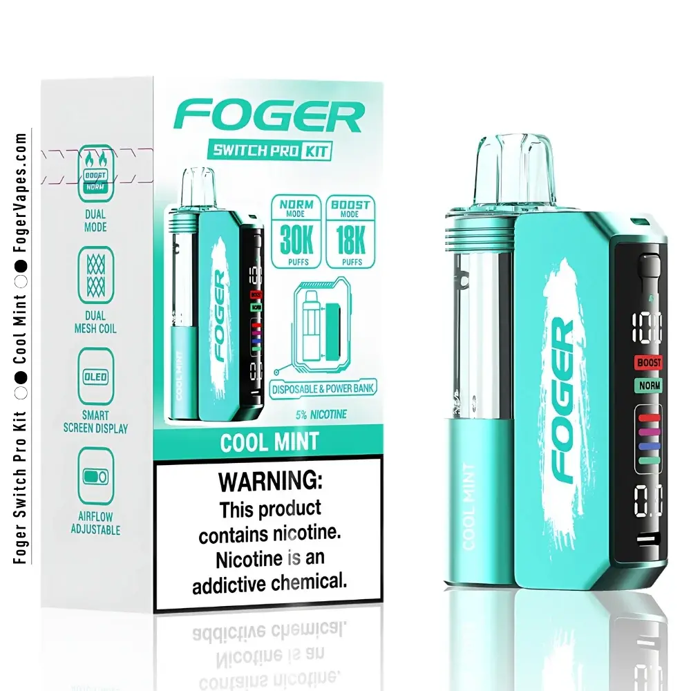 Foger - Rechargeable Vape Switch Pro Kit 30k Puffs