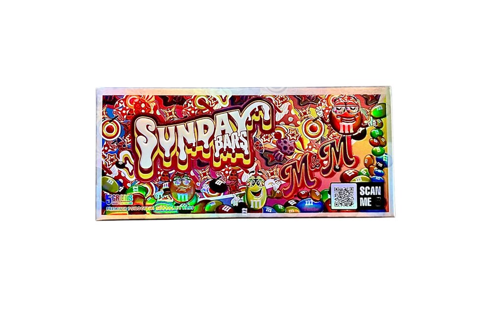 Sunday Bars - Functional Chocolate Bar 5g M&M