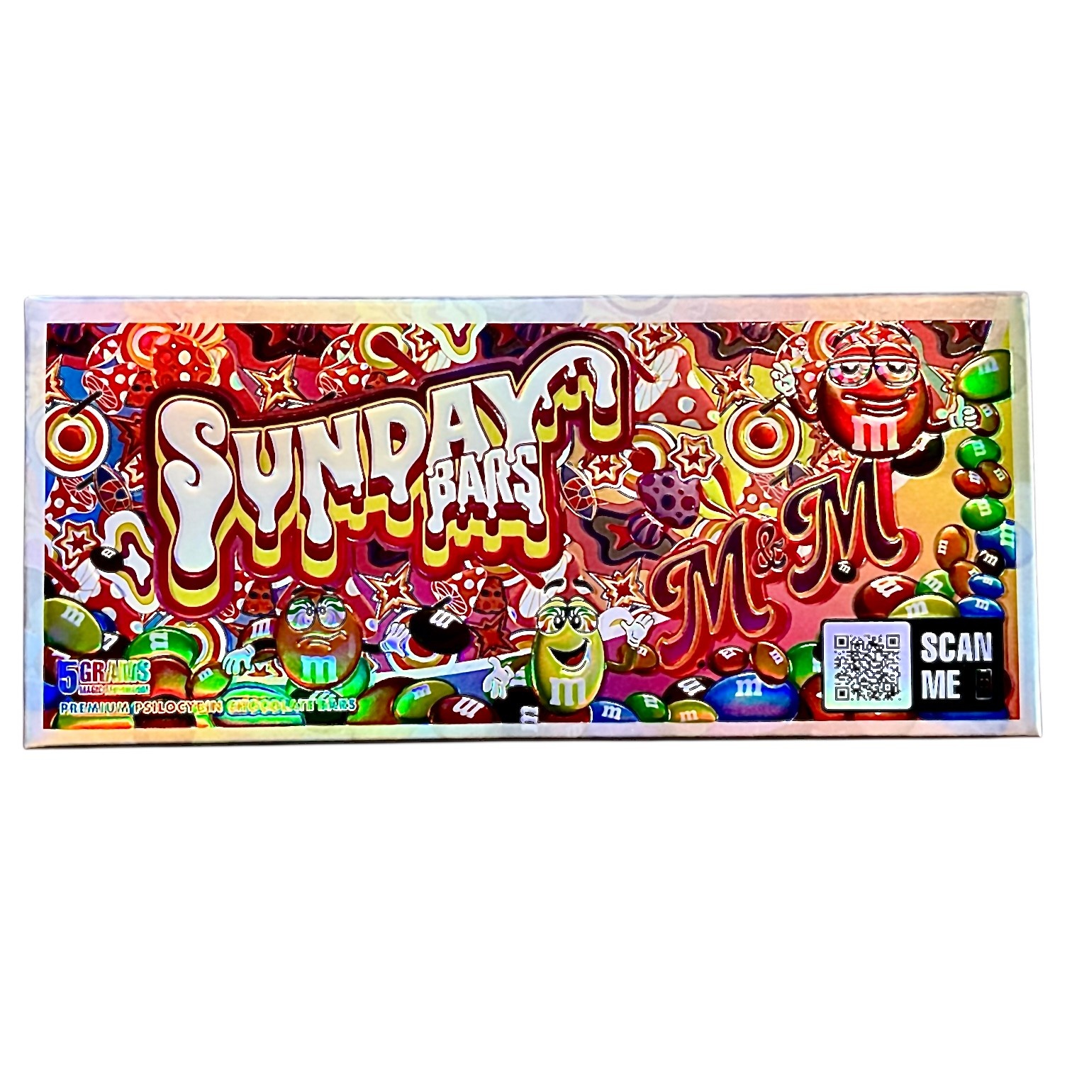 Sunday Bars - Functional Chocolate Bar 5g M&M