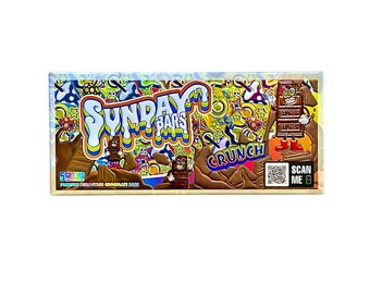 Sunday Bars - Functional Chocolate Bars 5g Crunch