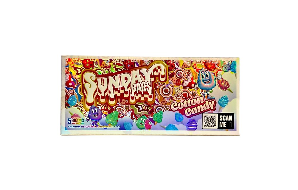 Sunday Bars - Functional Chocolate Bar 5g Cotton Candy