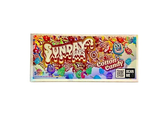 Sunday Bars - Mushroom Chocolate Bar 5g Cotton Candy