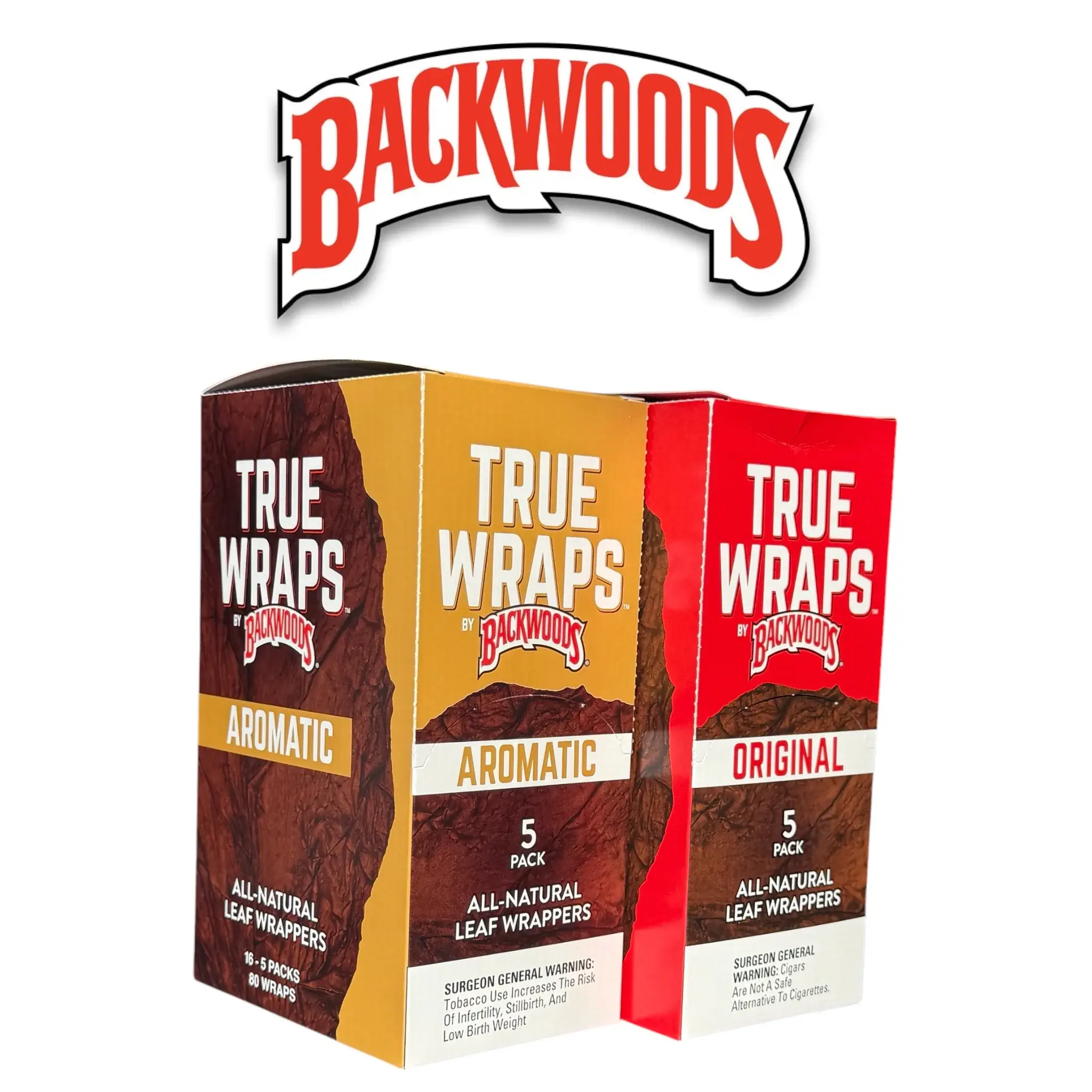 Backwoods - Leaf True Wraps 5pk
