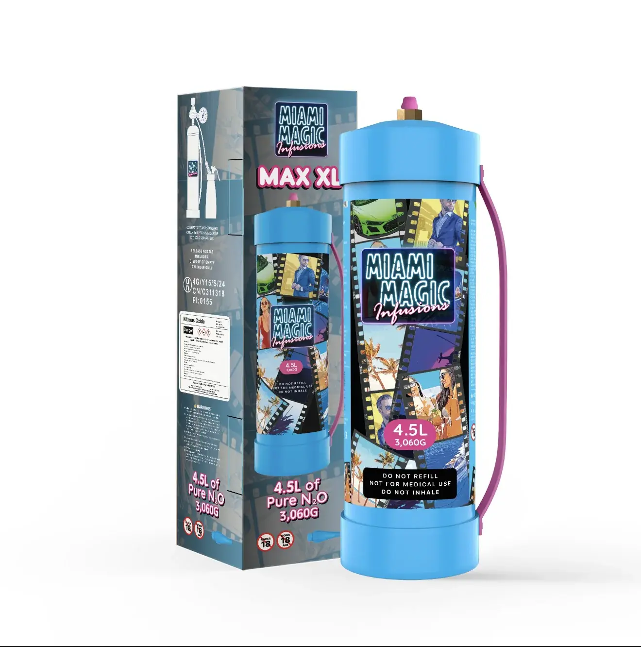 Miami Magic - N2O Tank 3060g