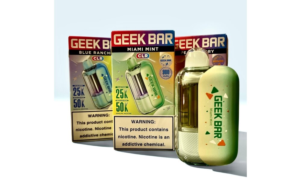 Geek Bar - Disposable Vape CLR Rechargeable 50k