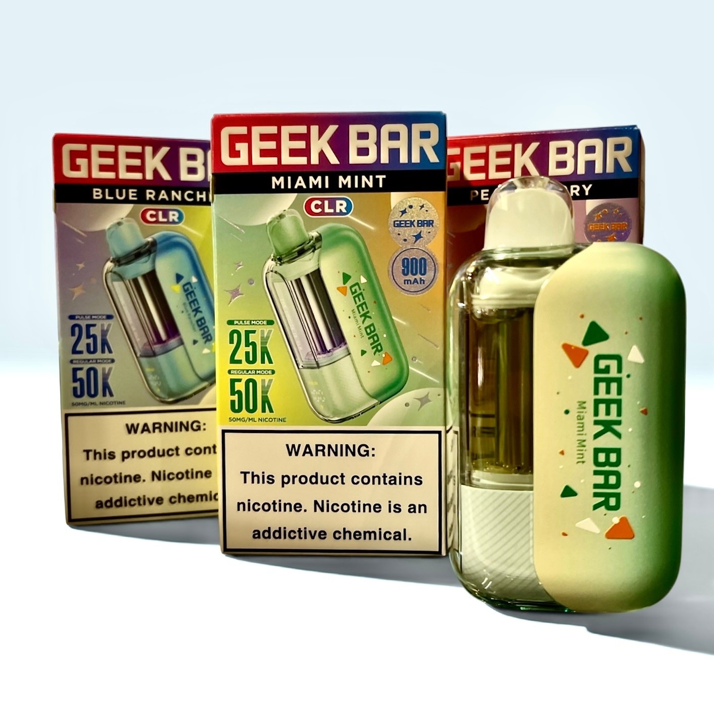 Geek Bar - Disposable Vape CLR Rechargeable 50k