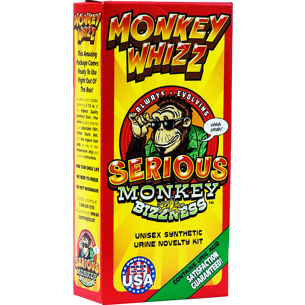 Monkey Whizz - Urine Tests Urine Synthetic 3.5oz