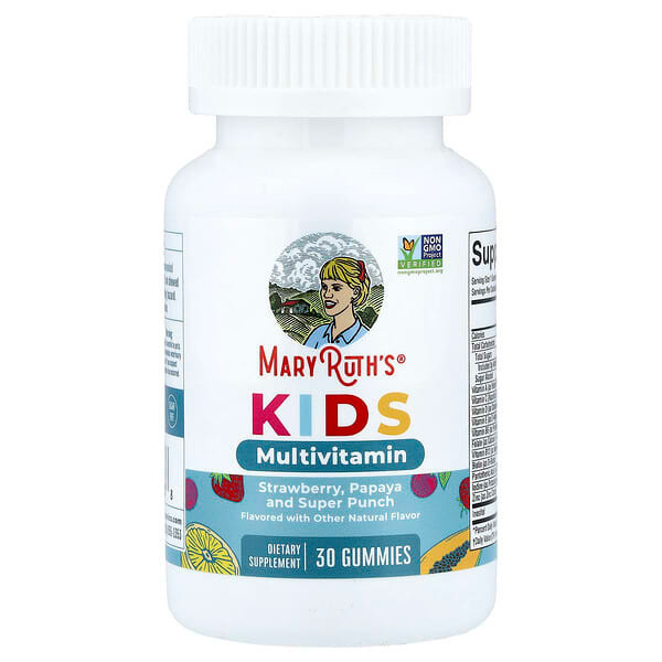 Mary Ruth's - Multivitamin Gummies Kids 30ct Fruit Flavoured