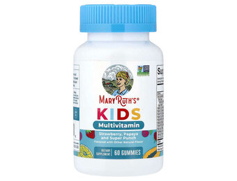 Mary Ruth's - Multivitamin Gummies Kids 60ct Fruit Flavoured