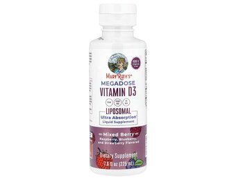 Mary Ruth's - Vitamin D3 Supplement Megadose 7.6oz Mixed Berry
