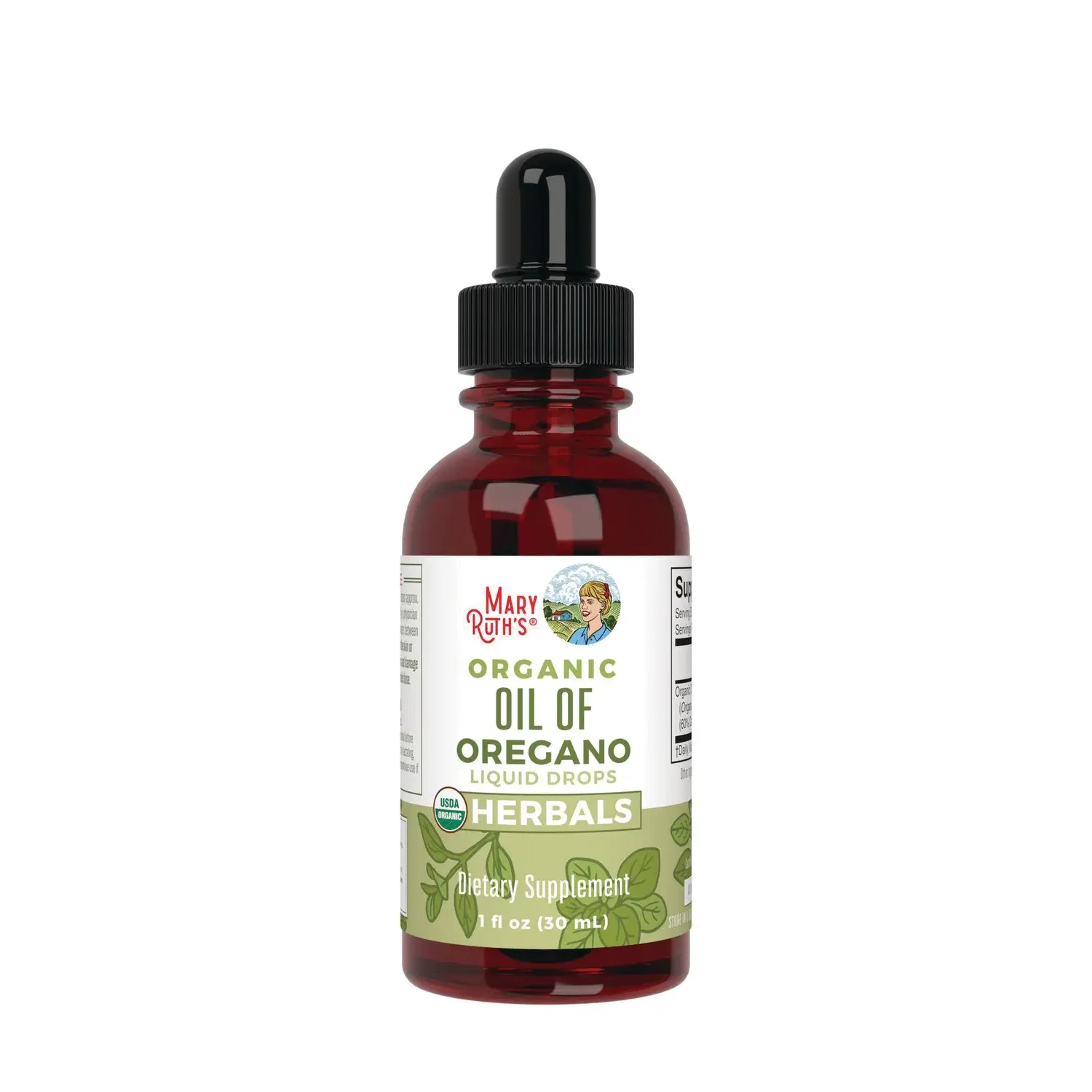 Mary Ruth's - Oil of Oregano Supplement Liquid Drops 1oz Herbals