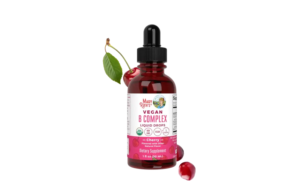 Mary Ruth's - B Complex Supplement Liquid Drops 1oz Cherry