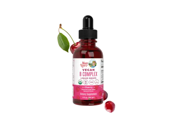 Mary Ruth's - B Complex Supplement Liquid Drops 1oz Cherry
