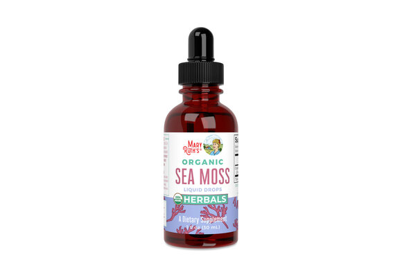 Mary Ruth's - Organic Sea Moss Supplement Liquid Extract 1oz Herbals