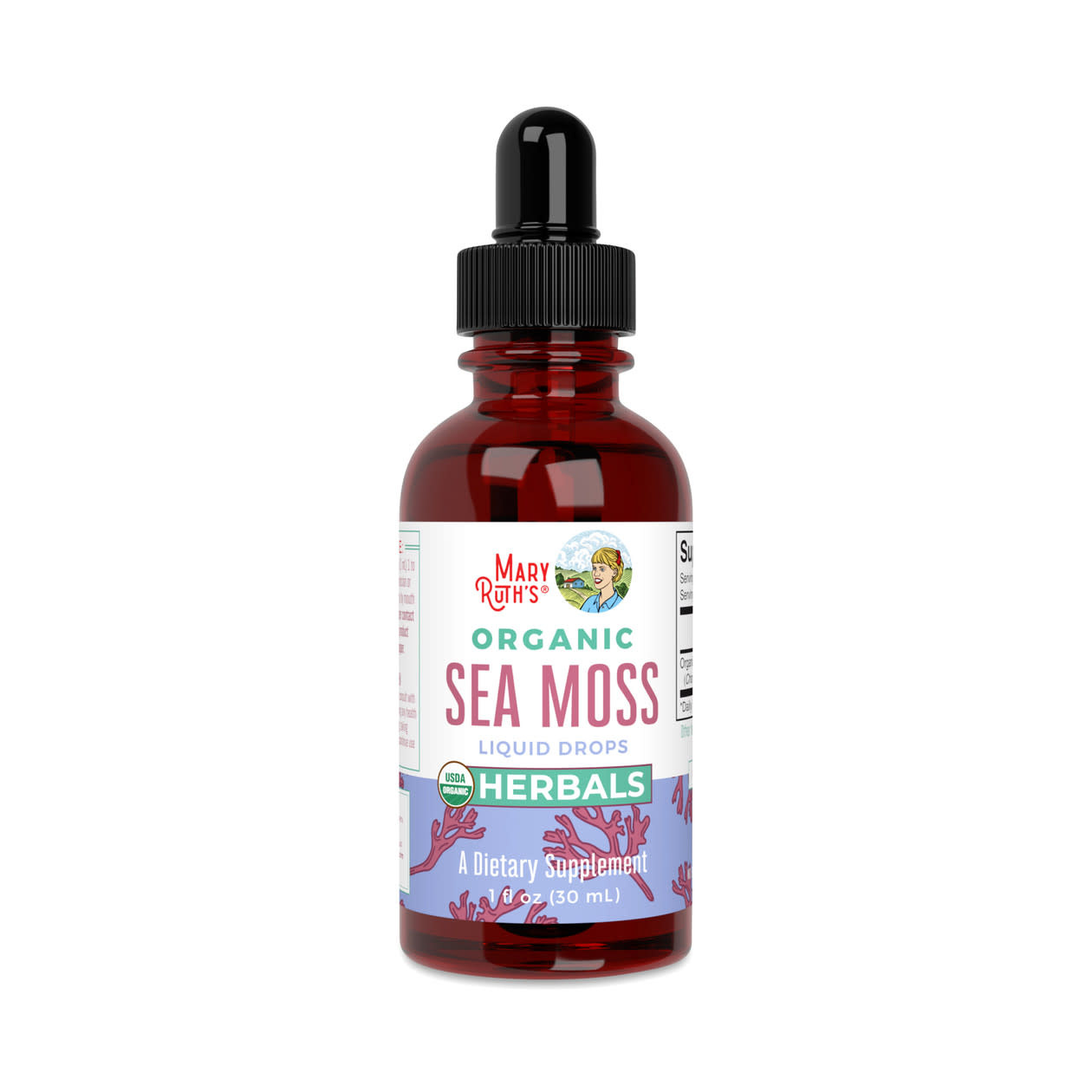 Mary Ruth's - Organic Sea Moss Supplement Liquid Extract 1oz Herbals