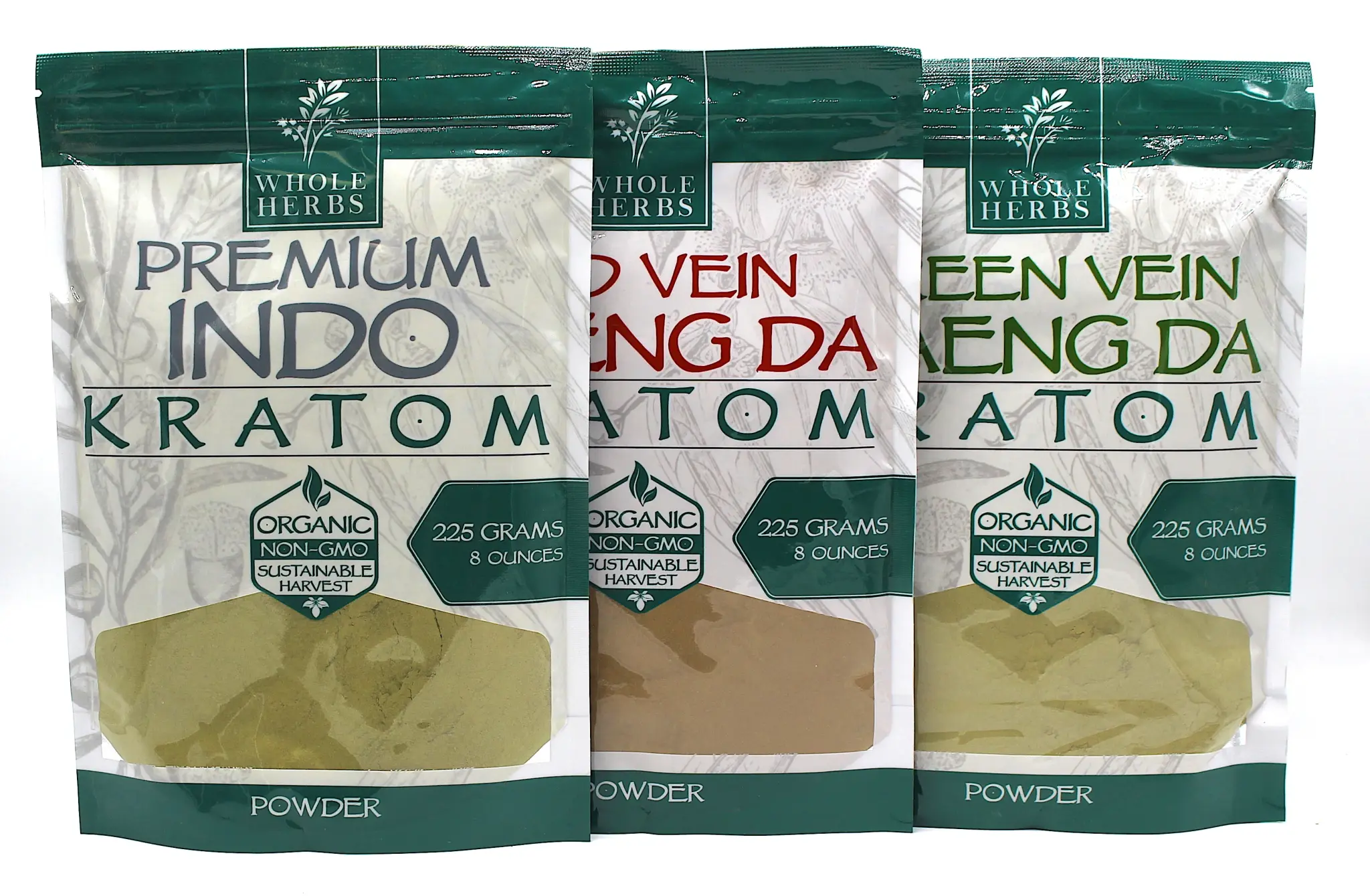 Whole Herbs - Kratom Powder 8oz