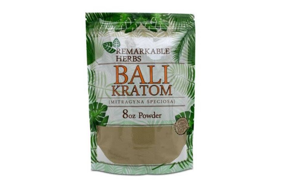 Remarkable Herbs - Kratom Powder Red Vein Bali 8oz