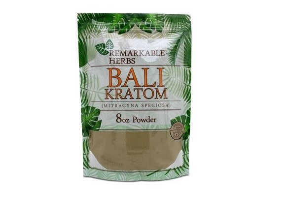 Remarkable Herbs - Kratom Powder Red Vein Bali 8oz