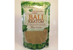 Remarkable Herbs - Kratom Powder Red Vein Bali 20oz