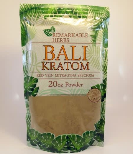 Remarkable Herbs - Kratom Powder Red Vein Bali 20oz