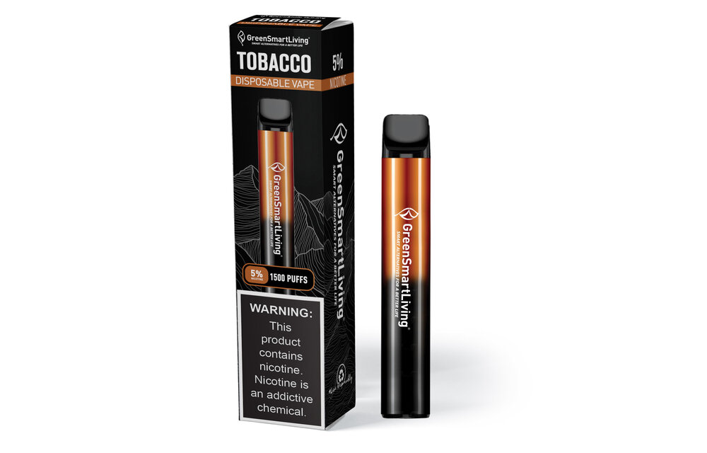 GSL - Disposable Vape 1500 Puffs Tobacco
