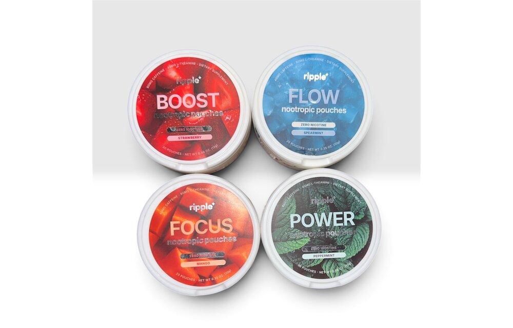 Ripple - Nootropic Pouches No Nicotine 20ct