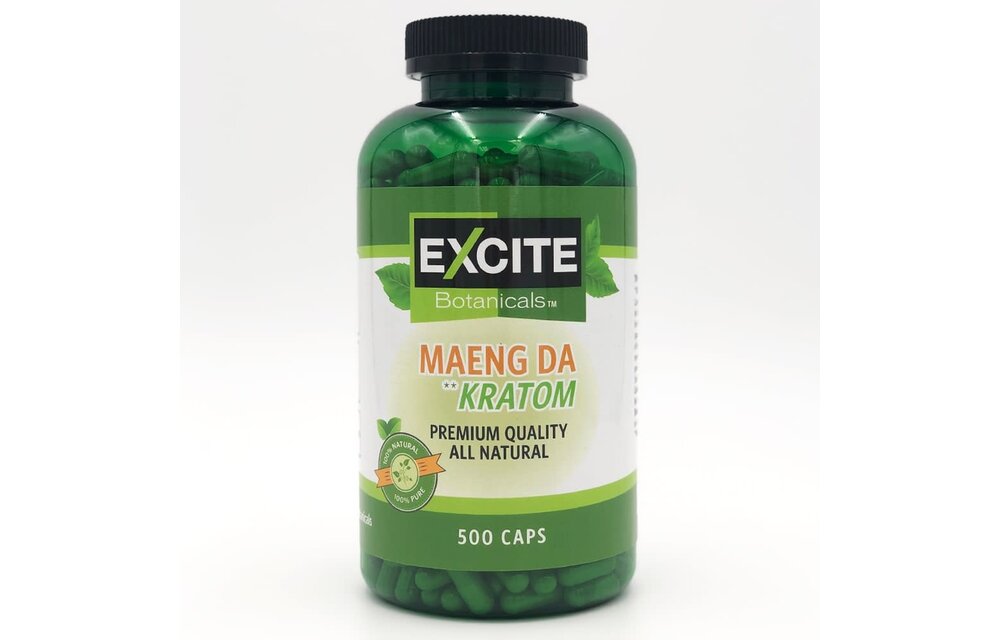 Excite Botanicals - Kratom Capsule Maeng Da 300ct