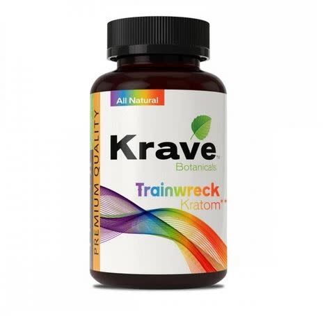 Krave - Kratom Capsule Trainwreck 300ct