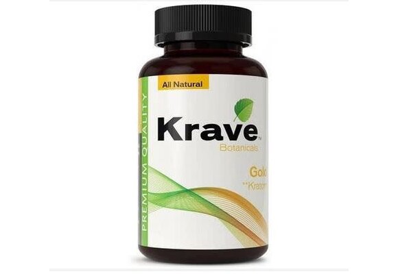 Krave - Kratom Capsule Gold 300ct