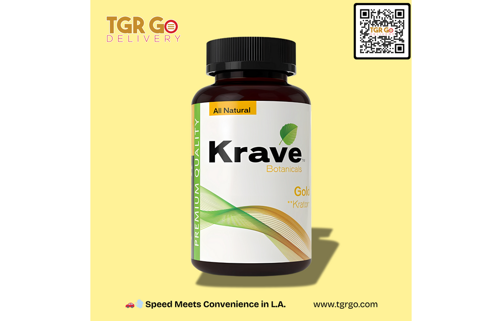 Krave - Kratom Capsule Gold 150ct