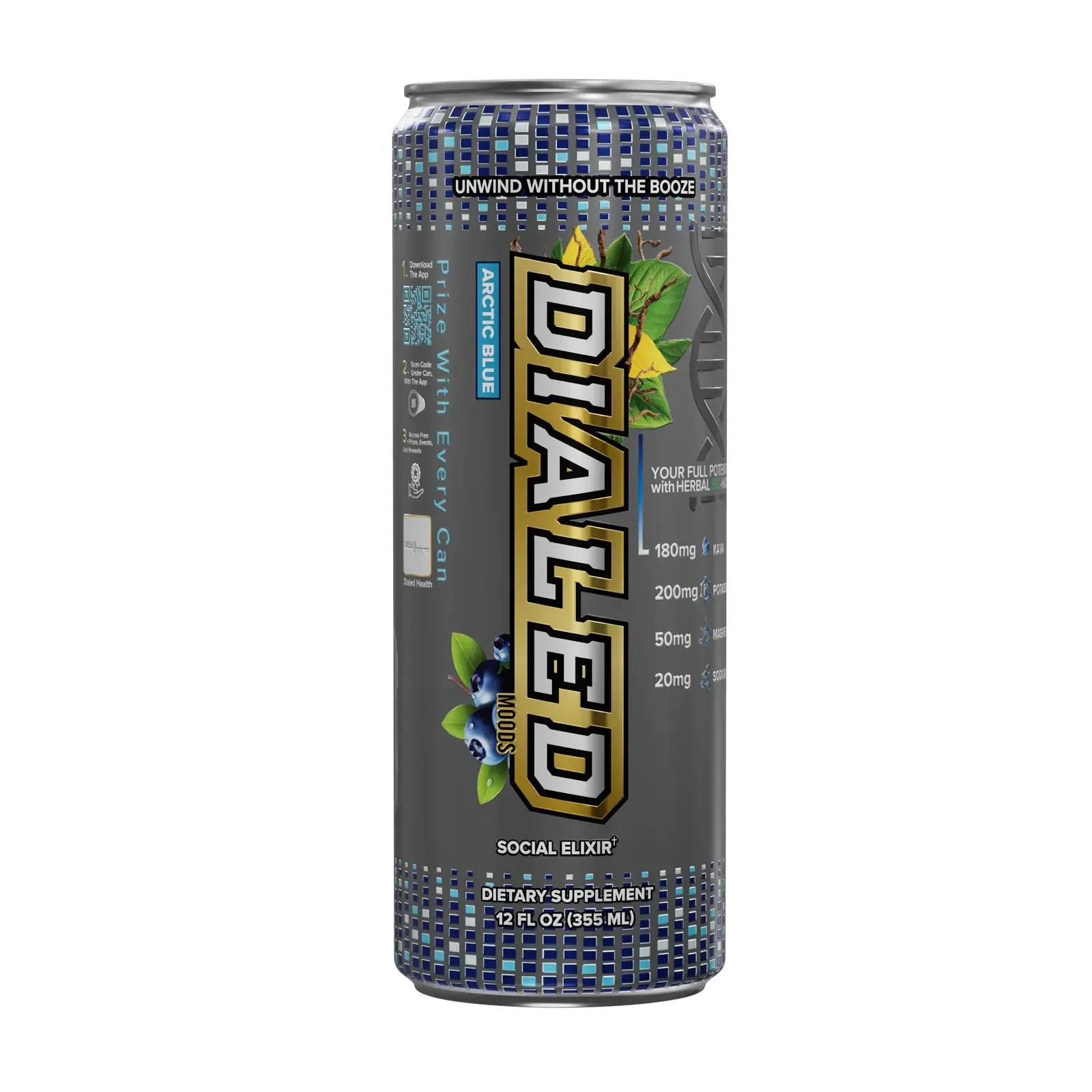 Dialed Moods - Energy Kava Drink Social Elixir 12oz