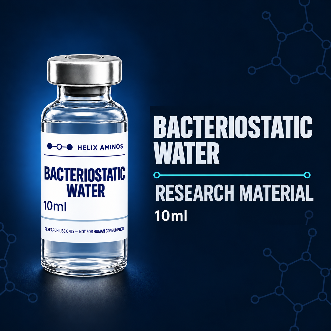Helix Amino - Peptide Bacteriostatic Water 10mL