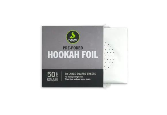 Fumari - Hookah Foil Pre-Poked Large Sheets 50ct