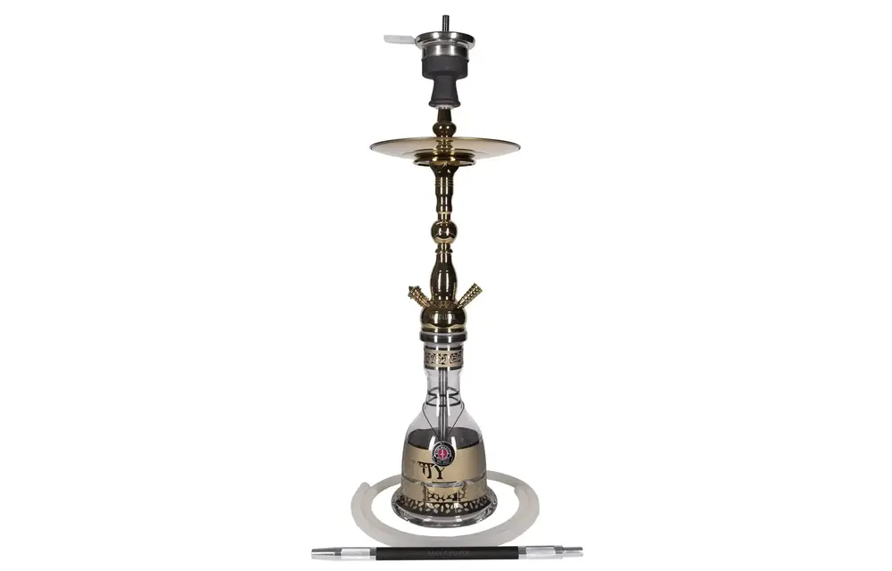 Amy Deluxe - Hookah Pipe Set 30" Gold/Black