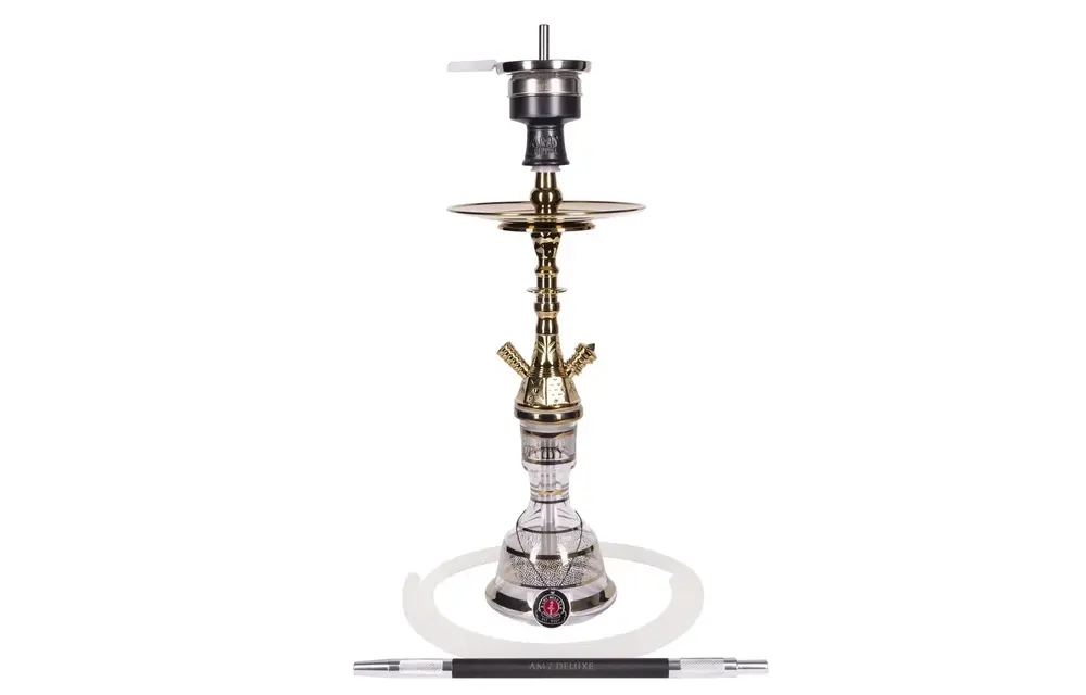 Amy Deluxe - Hookah Pipe Set 23" Gold/Black