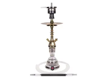 Amy Deluxe - Hookah Pipe Set 23" Gold/Black