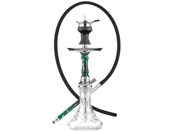 Golden Desert - Hookah Pipe Kit 10" Acrylic Green