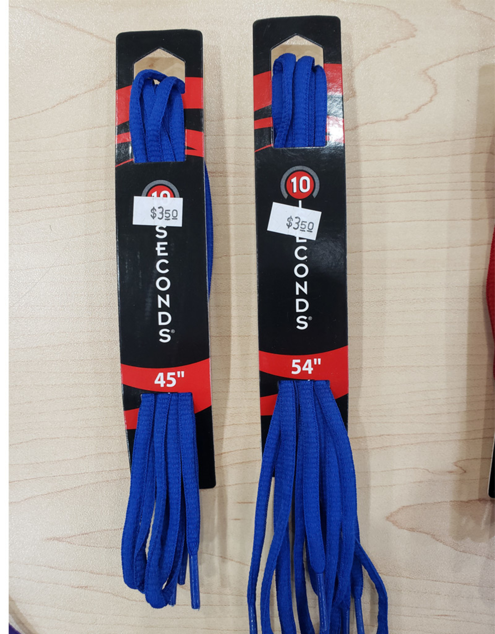 10 SECONDS Oval Shoelaces Manhattan Running Company