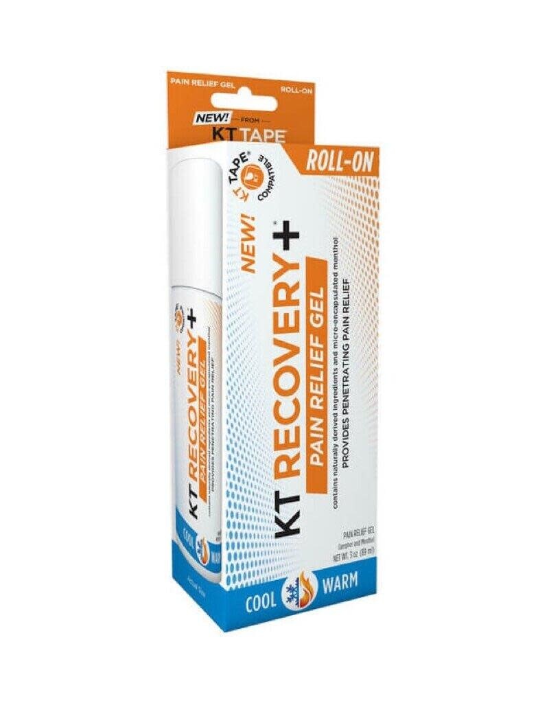 KT Tape Recovery+ Pain Relief Gel Roll On Manhattan Running Company